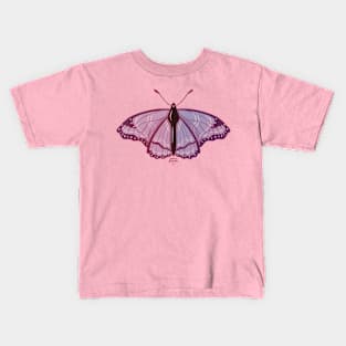 Amethyst butterfly Kids T-Shirt